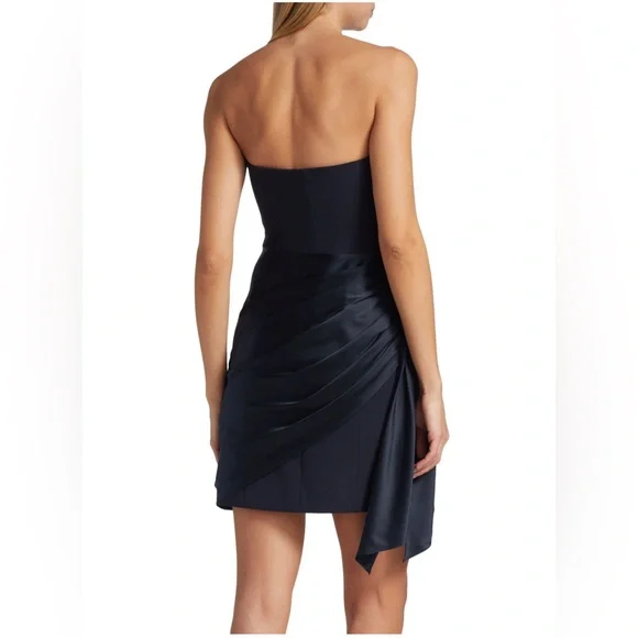 ✨Host Pick✨Cinq a Sept Kennith Side-Tied Strapless Cocktail Dress- Sz 4 - Picture 6 of 8